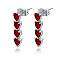 Earrings Brand Woman Sospiri in Steel Cristallo 14ER044R - 14ER044R